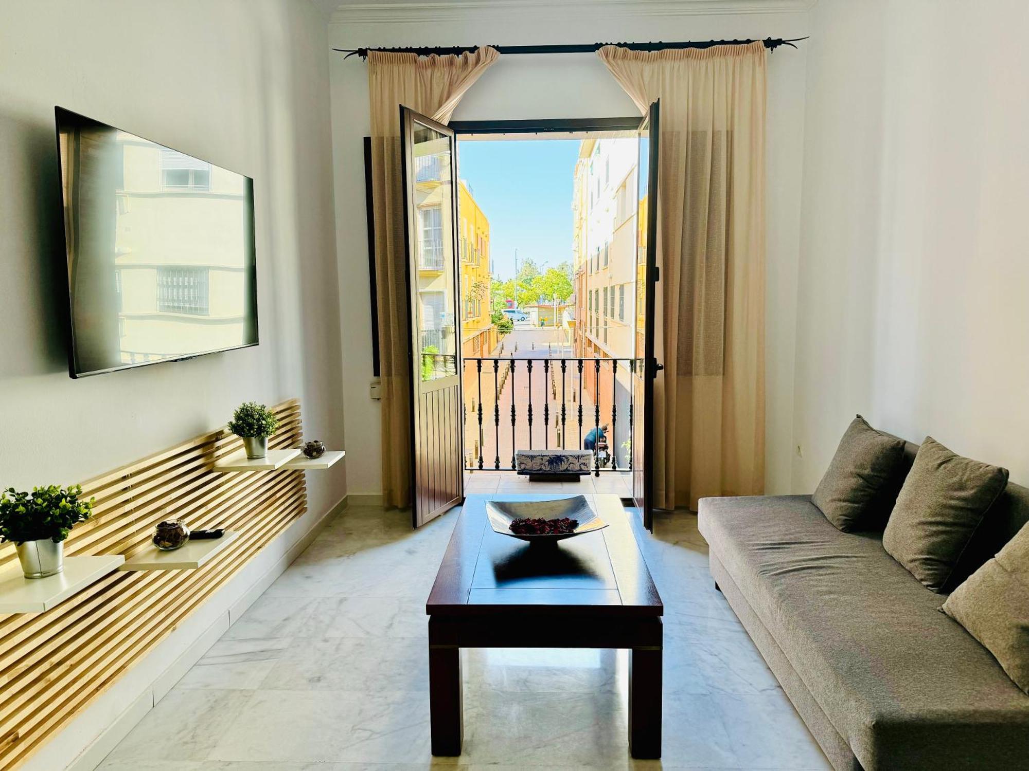 Apartamento Con Balcon Castilla Triana เซบีญา ภายนอก รูปภาพ